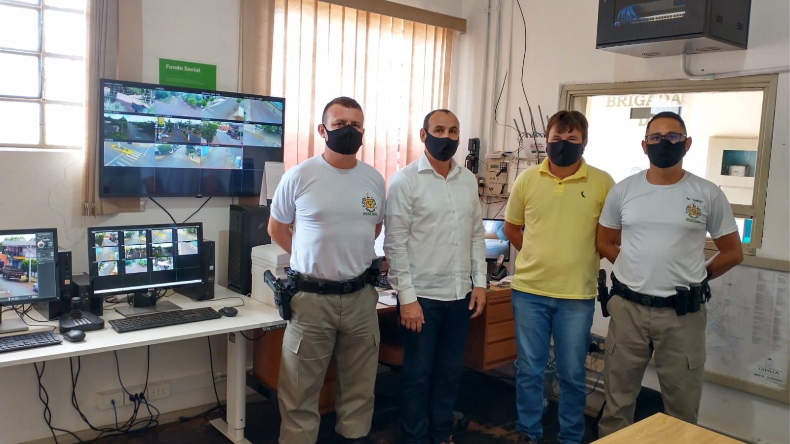 Sistema de monitoramento digital operando normalmente